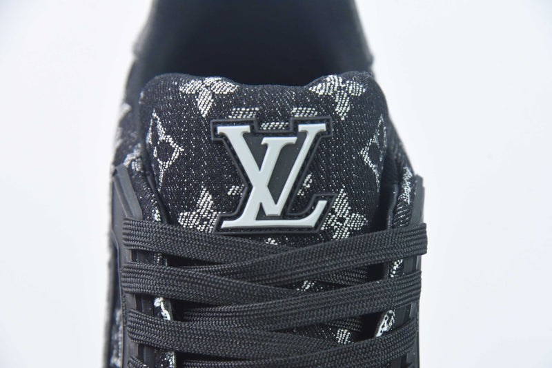 LV TRAINER "NIGO BLACK DENIM"