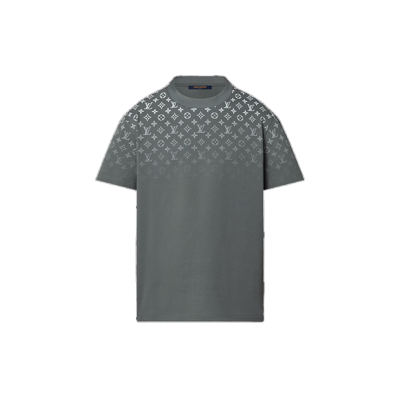 GRADIENT COTTON LV  T-SHIRT "GREY"