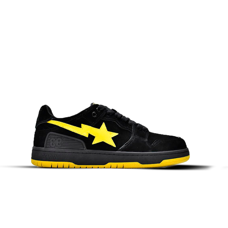 BAPE STA TO LOW "BLACK/YELLOW"