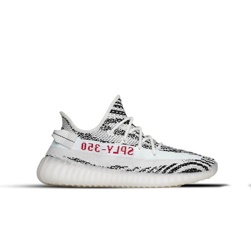 YEEZY BOOST 350 V2 "WHITE/CORE BLACK/RED" 🇧🇷