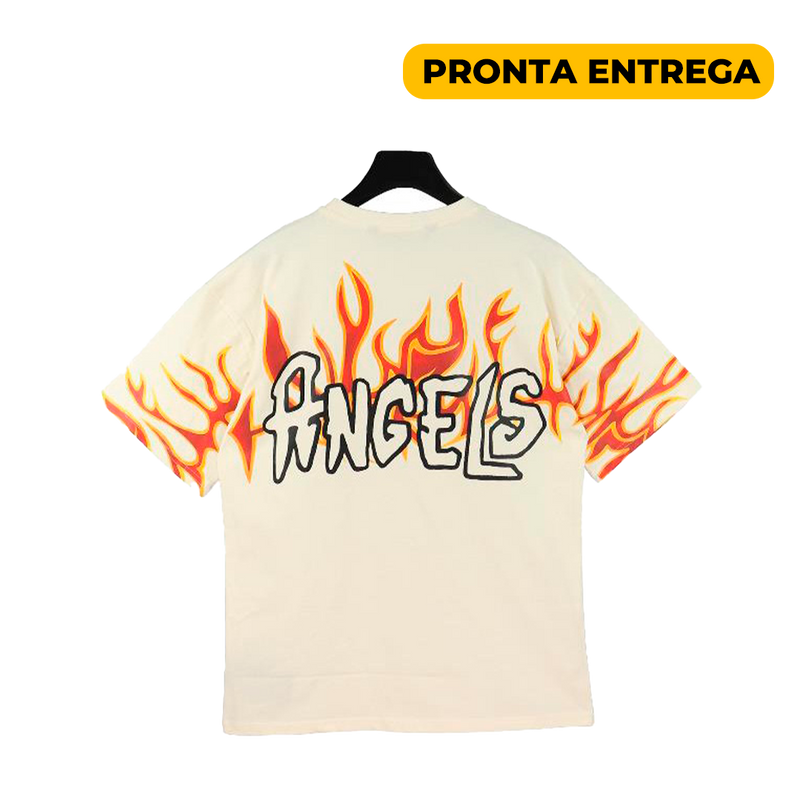 T-Shirt Palm Angels - Fire Graffiti 🇺🇸