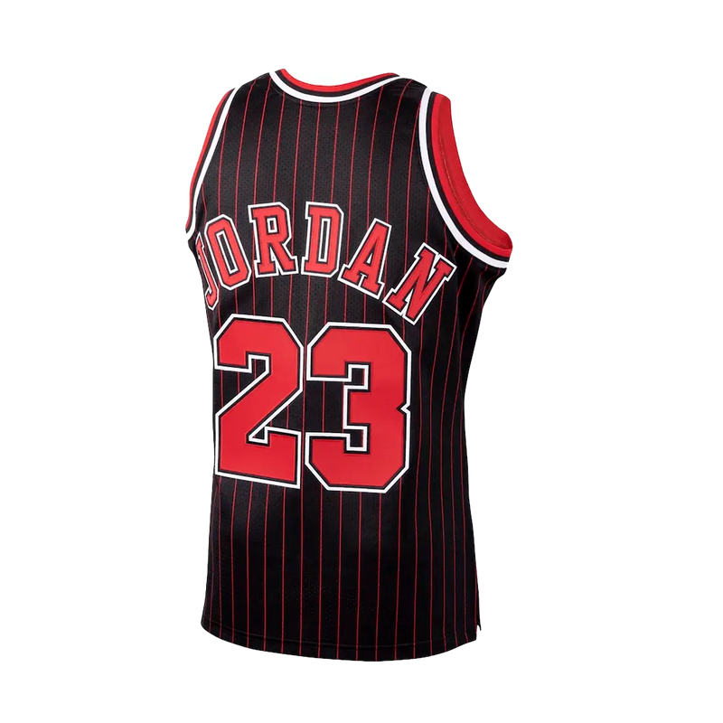 CHICAGO BULLS MITCHELL & NESS RETRÔ 95/96 HARDWOOD CLASSICS MICHAEL JORDAN 23 LISTRADA