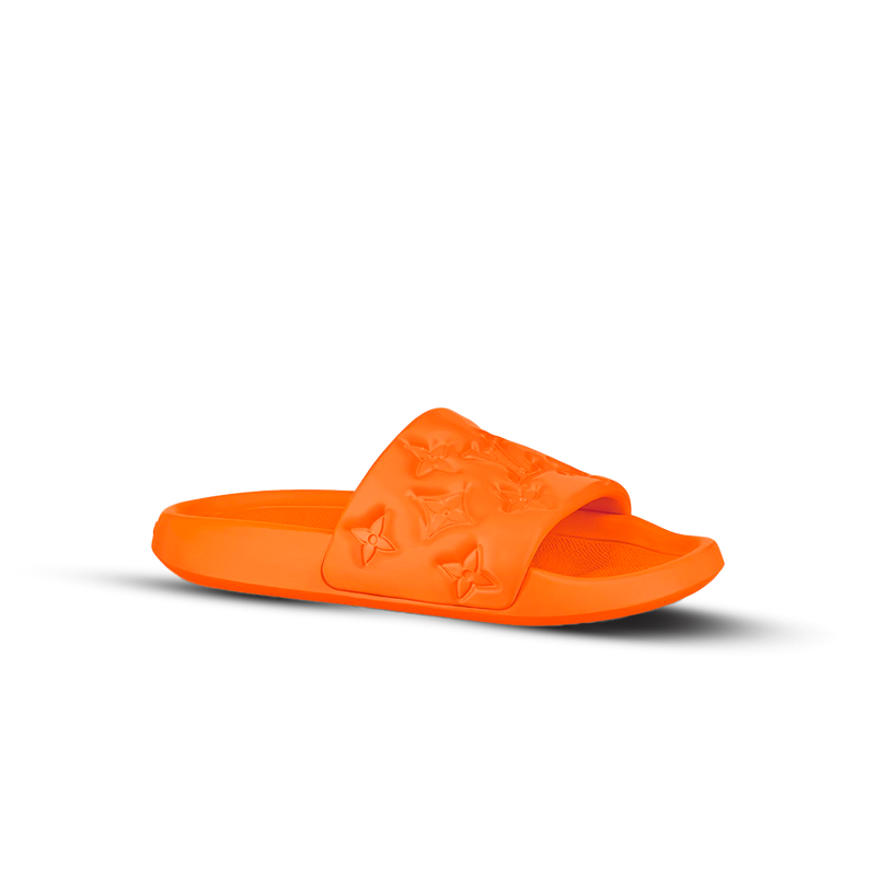 SLIDE LV WATERFRONT "MONOGRAM" ORANGE