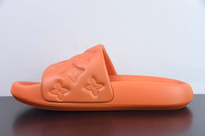 SLIDE LV WATERFRONT "MONOGRAM" ORANGE