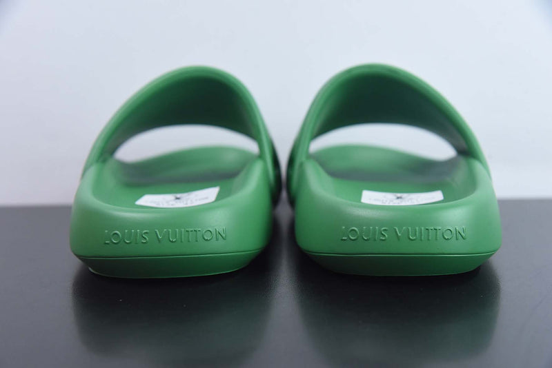 SLIDE LV WATERFRONT "MONOGRAM" GREEN