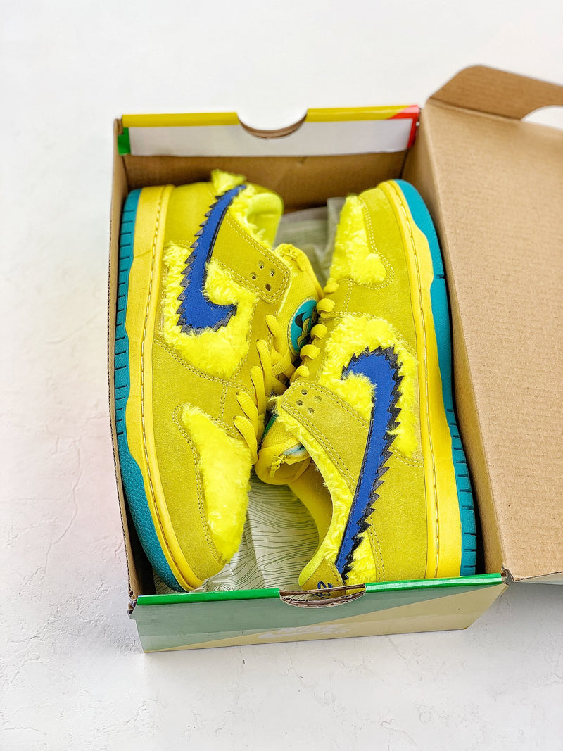 NIKE SB DUNK LOW x GRATEFUL BEAR "YELLOW" - CJ5376-700