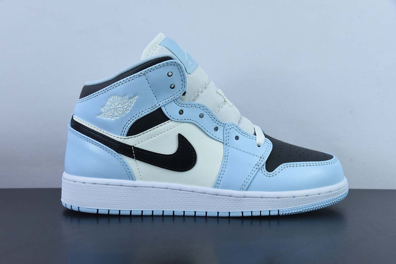 AIR JORDAN 1 MID  "BABY BLUE/BLACK"