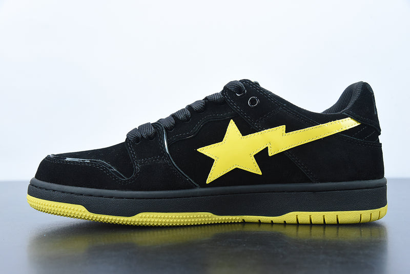 BAPE STA TO LOW "BLACK/YELLOW"