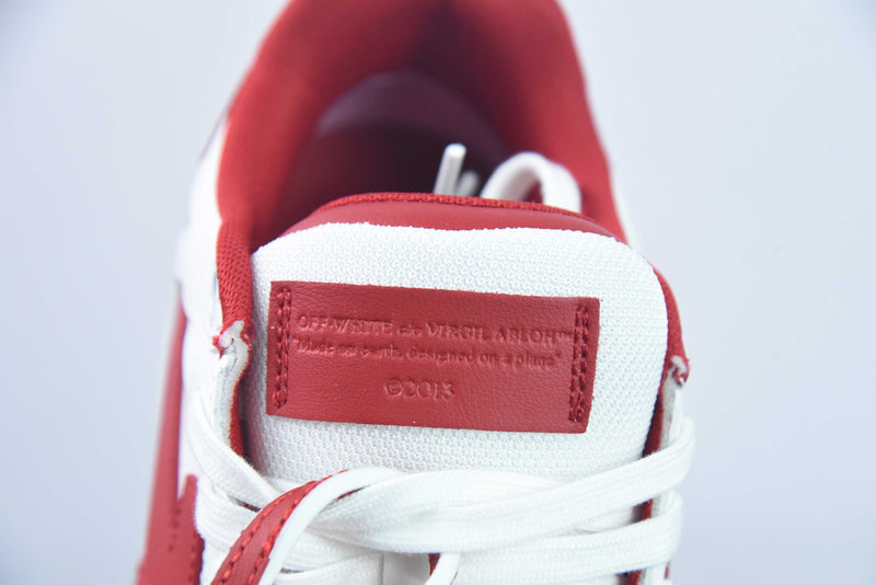 TÊNIS OFF-WHITE "OUT OF OFFICE" WHITE/RED