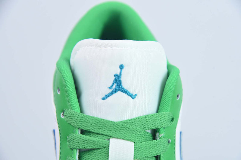 AIR JORDAN 1 LOW  "LUCKY GREEN AQUATONE" - DC0774-304