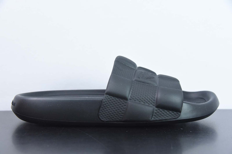 SLIDE LV XADREZ "MONOGRAM" BLACK