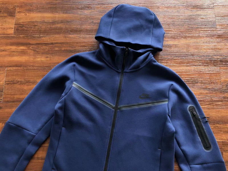 NIKE TECH FLEECE  WINDRUNNER "AZUL MARINHO" 🇺🇸