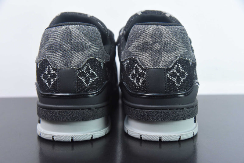 LV TRAINER "NIGO BLACK DENIM"