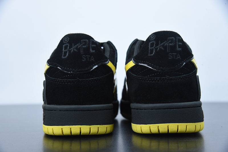 BAPE STA TO LOW "BLACK/YELLOW"