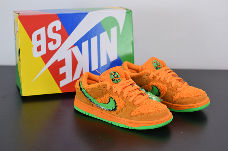 NIKE SB DUNK LOW x GRATEFUL BEAR "ORANGE" - CJ5378-800