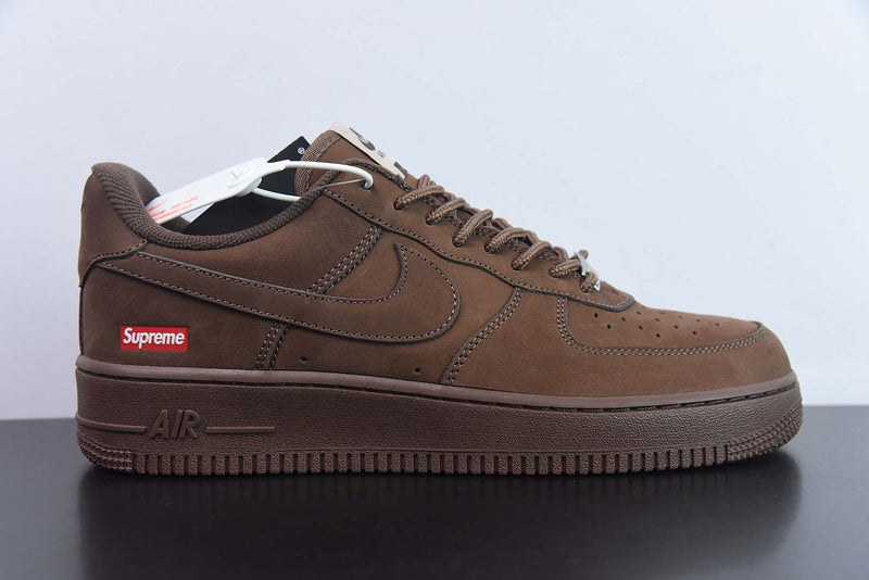 AIR FORCE 1 LOW x SUPREME "BROWN" - CU9225-200 🇺🇸