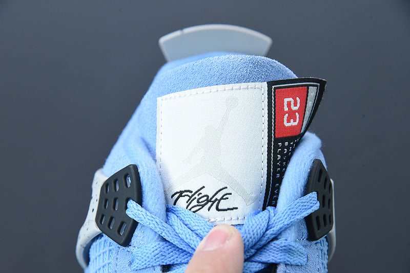 AIR JORDAN 4  "UNIVERSITY BLUE" - CT8527-400