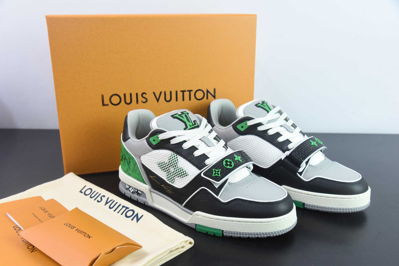 LV TRAINER "GREEN MONOGRAM"