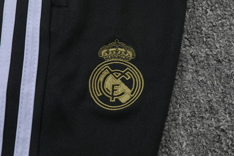 Conjunto Agasalho Real Madrid 24/25 - Branco'Edição Limitada Treino