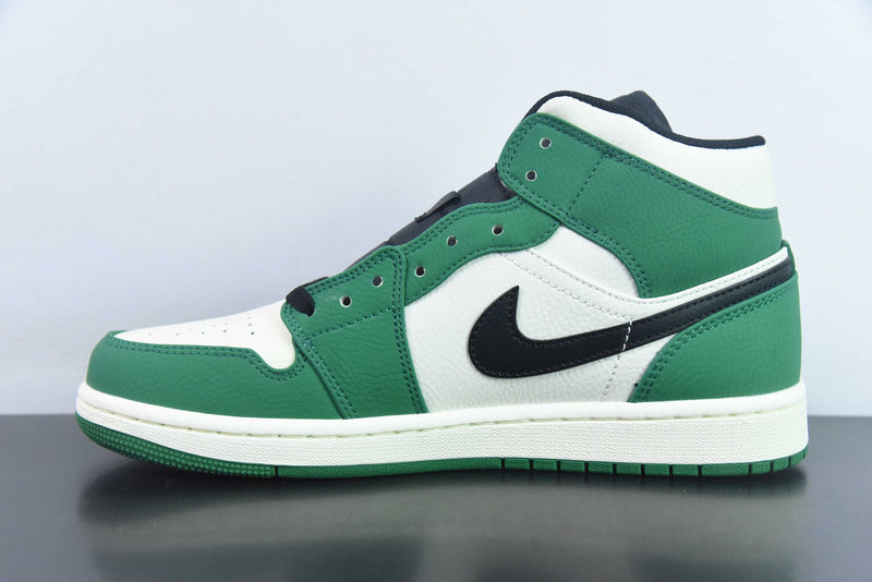 AIR JORDAN 1 MID RETRO "GREEN"