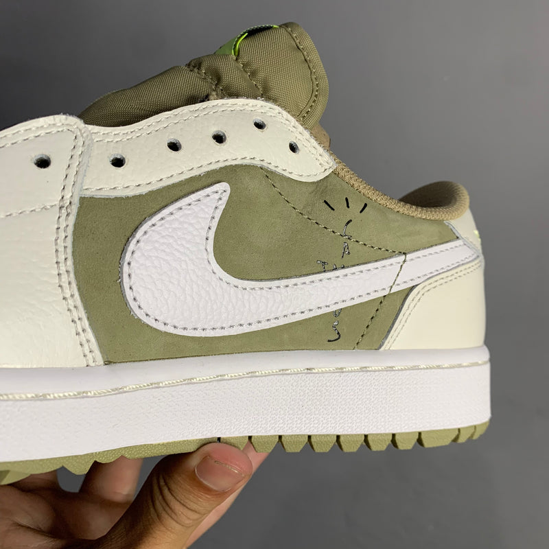 AIR JORDAN 1 LOW OG X TRAVIS SCOTT "GOLF" - FZ3124200 (PRONTA ENTREGA) 🇺🇸