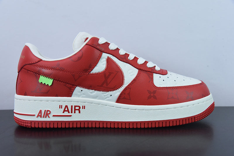 AIR FORCE 1 x LOUIS VUITTON x VIRGIL ABLOH "RED" 🇺🇸