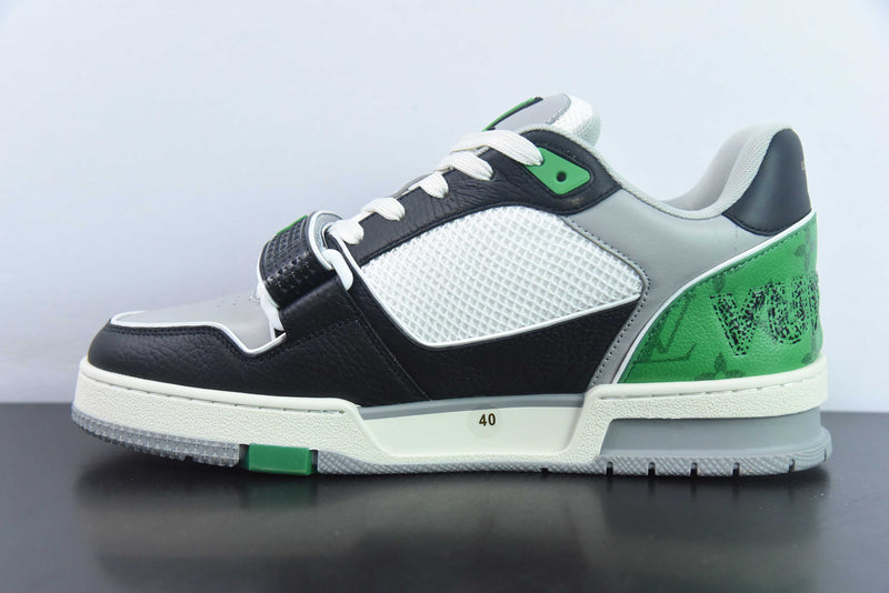 LV TRAINER "GREEN MONOGRAM"