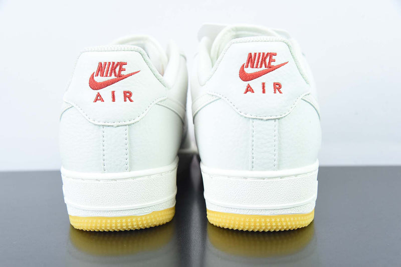 AIR FORCE 1 '07 "RICE WHITE RED YELLOW"- HQ8863-996 🇺🇸