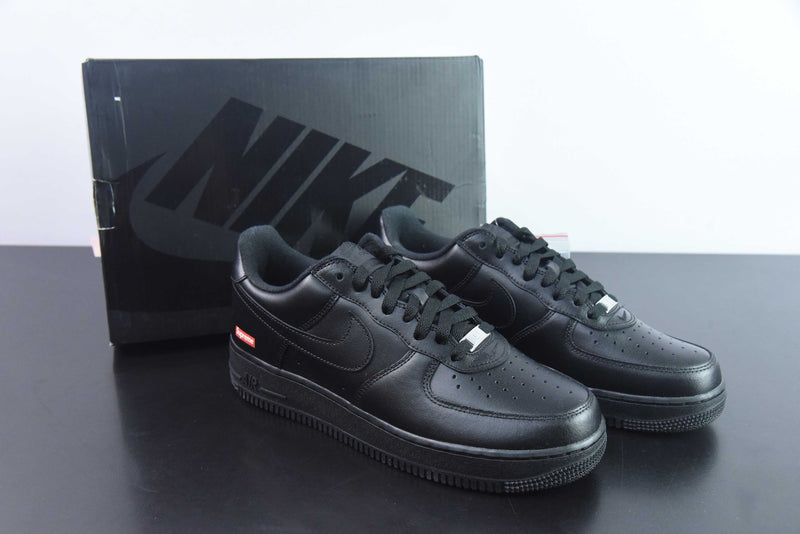 AIR FORCE 1  '07 x SUPREME “BLACK” CU9225-001 🇺🇸