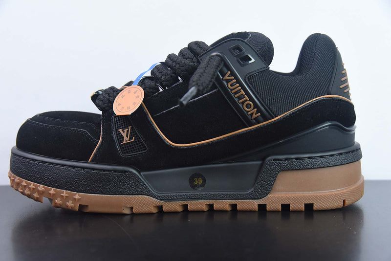 LV TRAINER V1 "BLACK/BROWN"