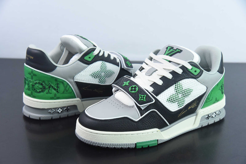 LV TRAINER "GREEN MONOGRAM"