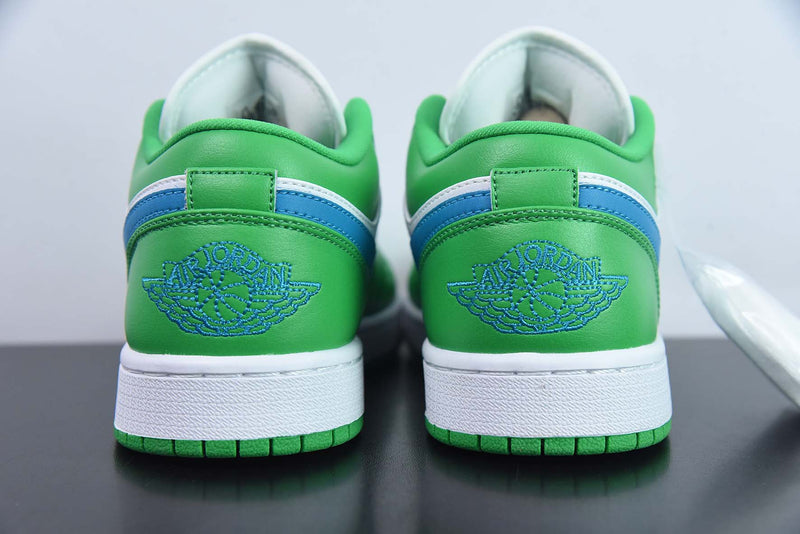 AIR JORDAN 1 LOW  "LUCKY GREEN AQUATONE" - DC0774-304