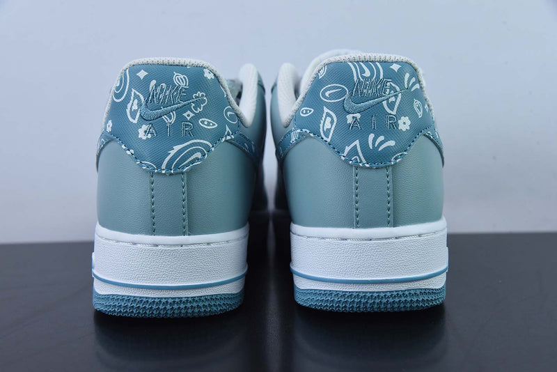 AIR FORCE 1  '07 "GREEN/BLUE PAISLEY" - XM9612-092 🇺🇸