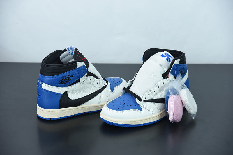 AIR JORDAN 1 HIGH x TRAVIS SCOTT x FRAGMENT "MILLITARY BLUE" -DH3227-105