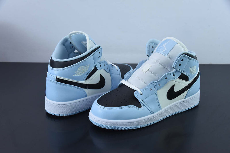 AIR JORDAN 1 MID  "BABY BLUE/BLACK"