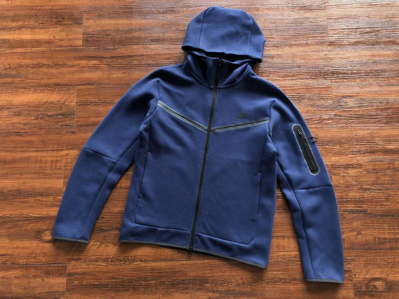 NIKE TECH FLEECE  WINDRUNNER "AZUL MARINHO" 🇺🇸