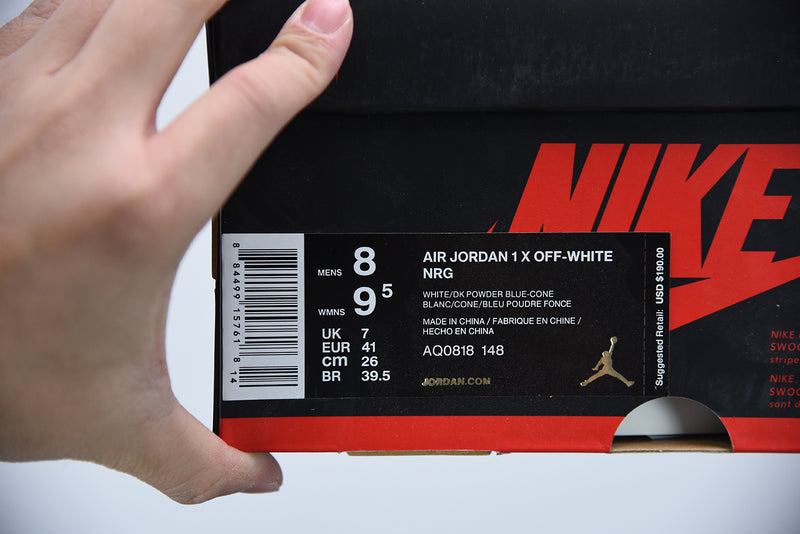 AIR JORDAN 1 HIGH x OFF-WHITE