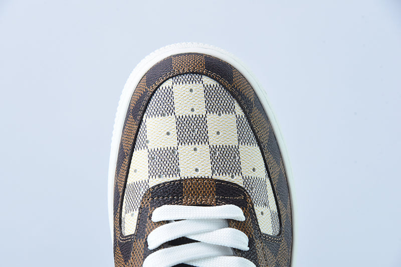 AIR FORCE 1 x LOUIS VUITTON "Monogram Brown Damier Azur" 🇺🇸