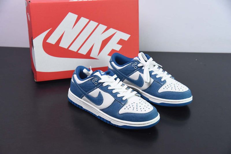 NIKE DUNK LOW "INDUSTRIAL BLUE SASHIKO" - DV0834-101