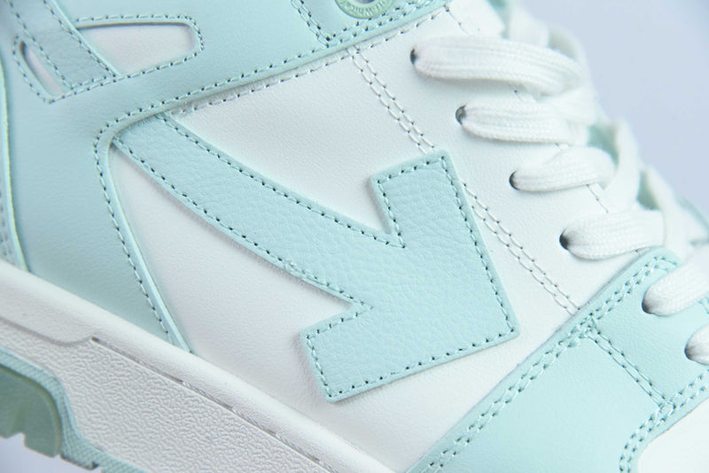 TÊNIS OFF-WHITE "OUT OF OFFICE" WHITE/BLUE TIFFANY"