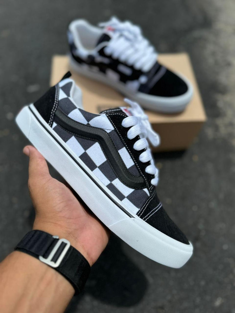 Vans Knu Skool "Black Print" 🇧🇷