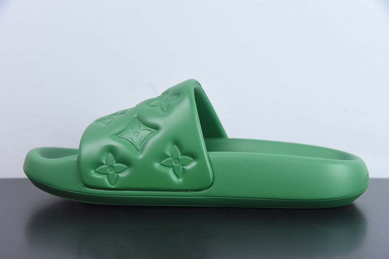 SLIDE LV WATERFRONT "MONOGRAM" GREEN