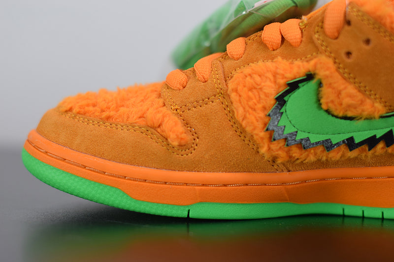 NIKE SB DUNK LOW x GRATEFUL BEAR "ORANGE" - CJ5378-800