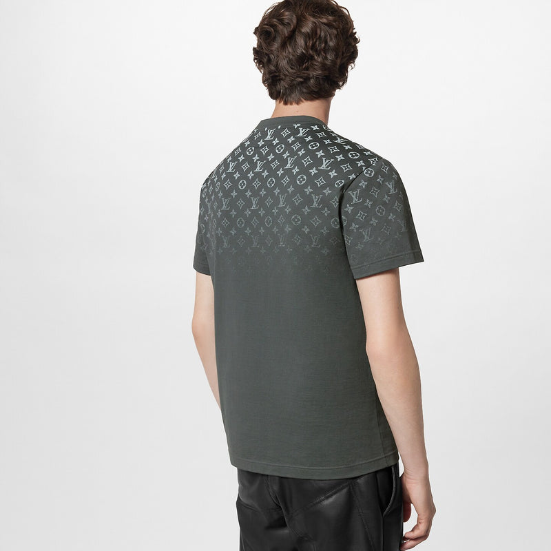 GRADIENT COTTON LV  T-SHIRT "GREY"